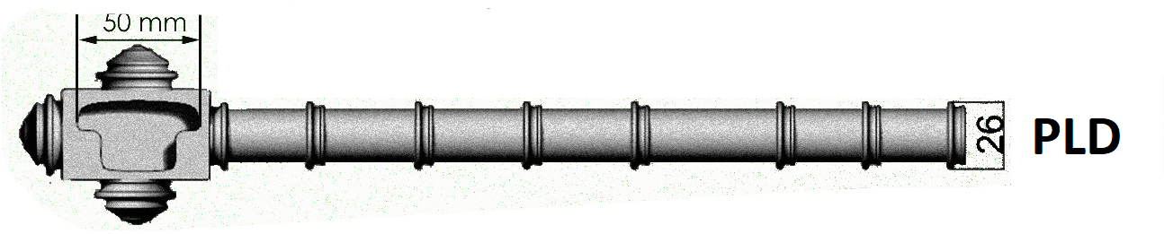 Clamps for fixing with external insulation birdie- PLG